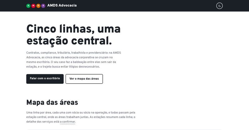 Primeira tela da proposta Arcos