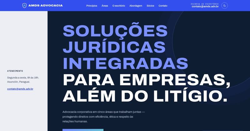 Primeira tela da proposta Contorno