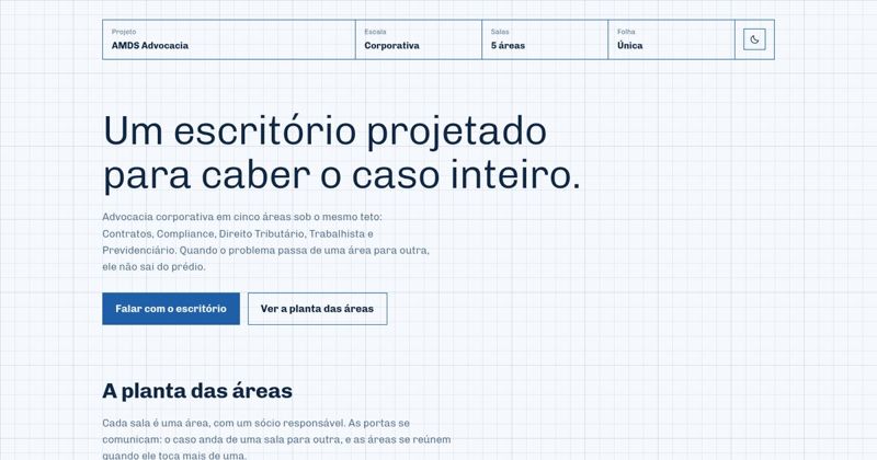 Primeira tela da proposta Tribuna