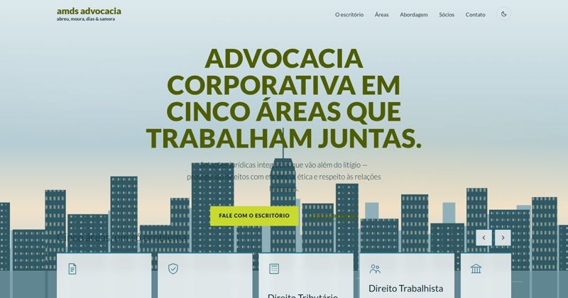 Primeira tela da proposta Fachada