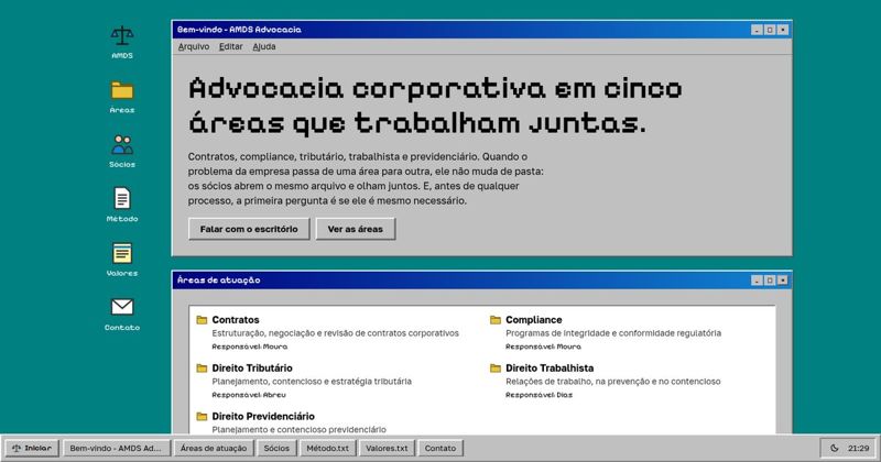 Primeira tela da proposta Escada
